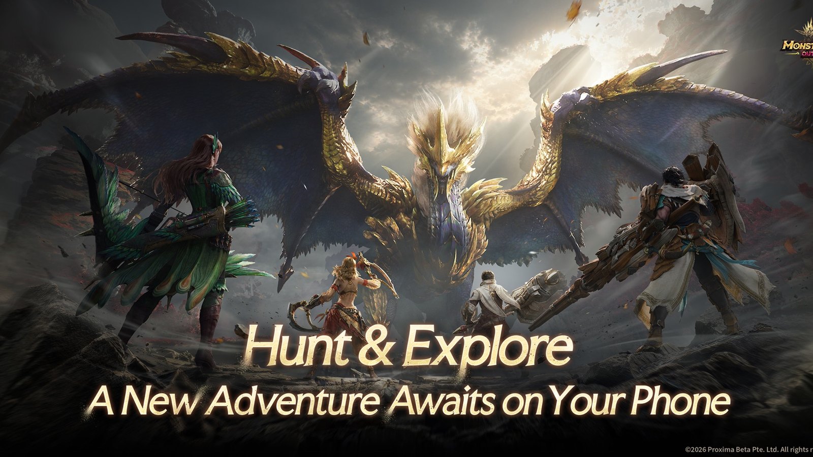 Monster Hunter Outlanders hunts on phones from October 29