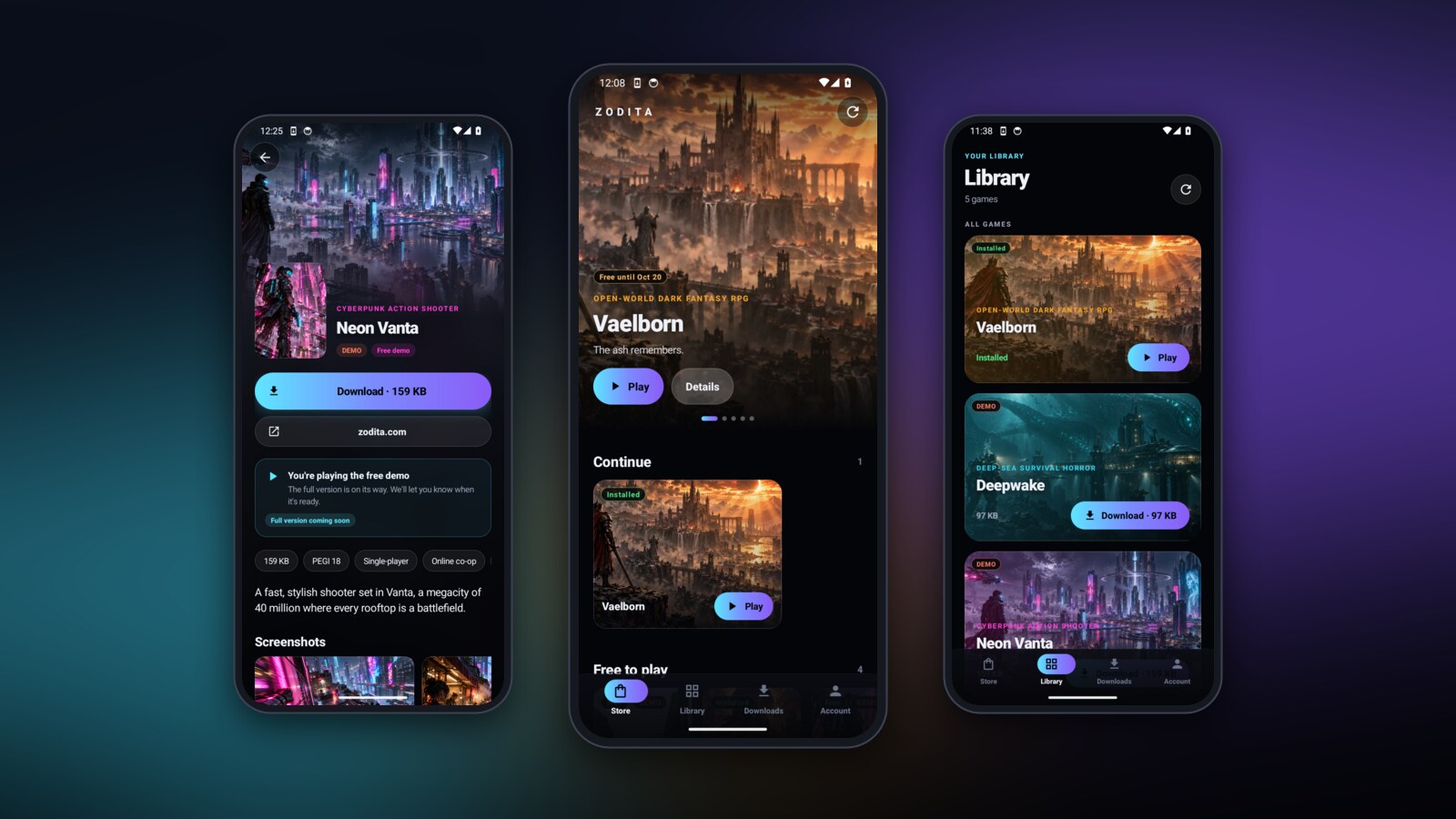 Zodita app 1.6.0: look around first, download without surprises
