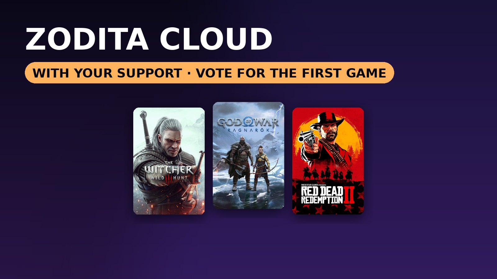 Zodita Cloud: The Witcher 3, God of War Ragnarök and Red Dead Redemption 2, streamed to your phone